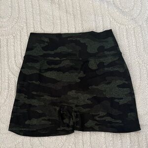 Bombshell Green Camo Shorts